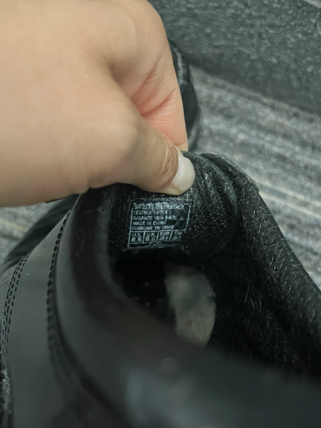 Skechers Black Leather Oxford Shoes (size 8.5) - photo 5