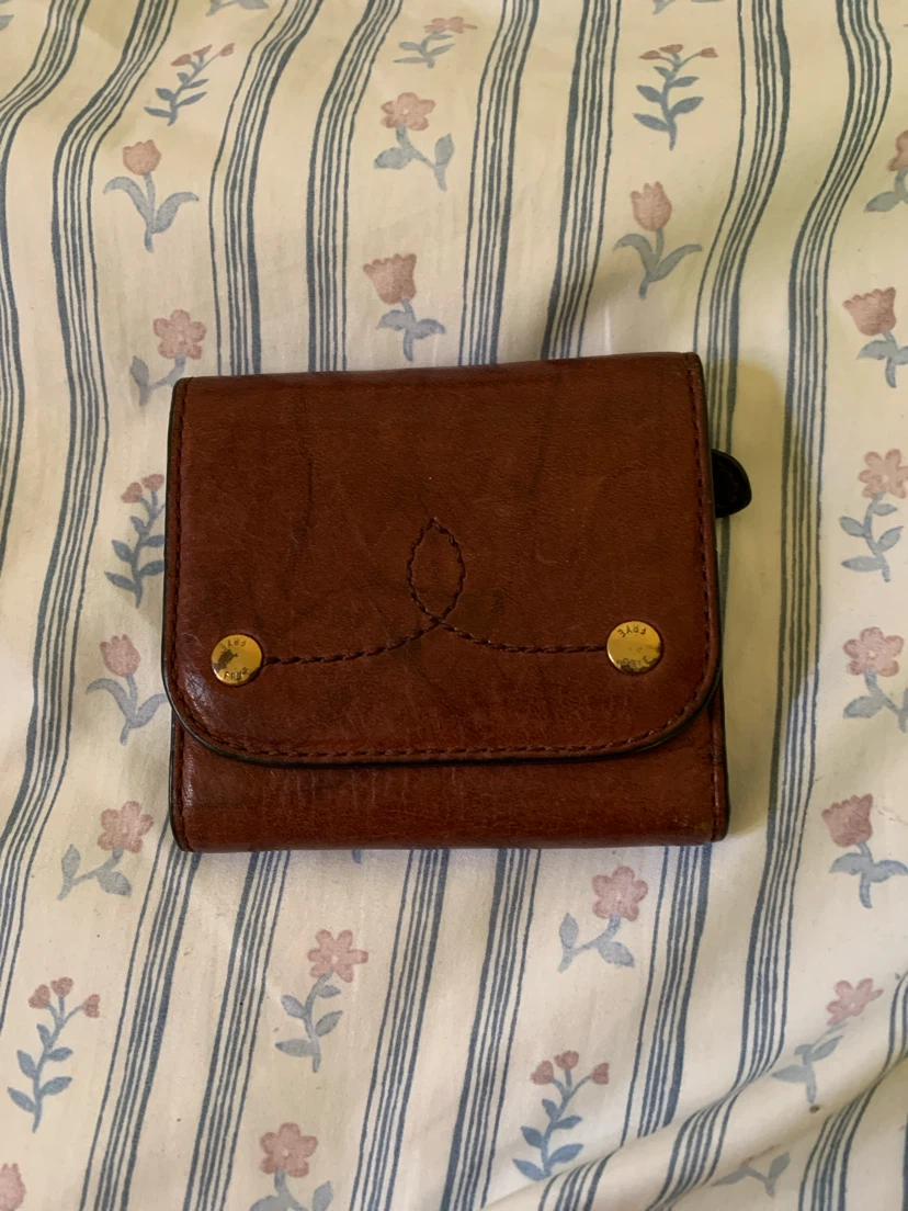 Frye Leather Bifold Wallet unisex