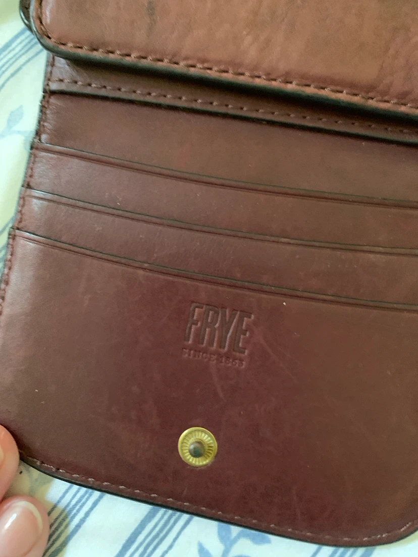 Frye Leather Bifold Wallet unisex - photo 3