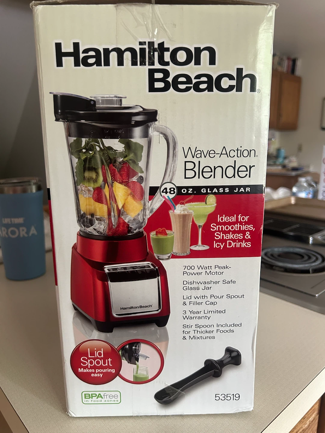 Hamilton Beach Wave-Action Blender, model 53519 - photo 2