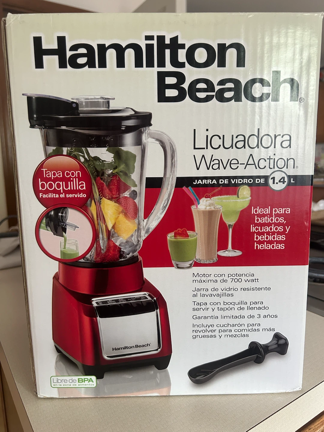Hamilton Beach Wave-Action Blender, model 53519 - photo 3