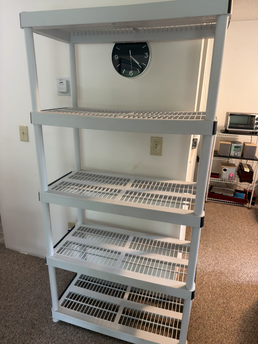 Plastic Shelving Unit - photo 4