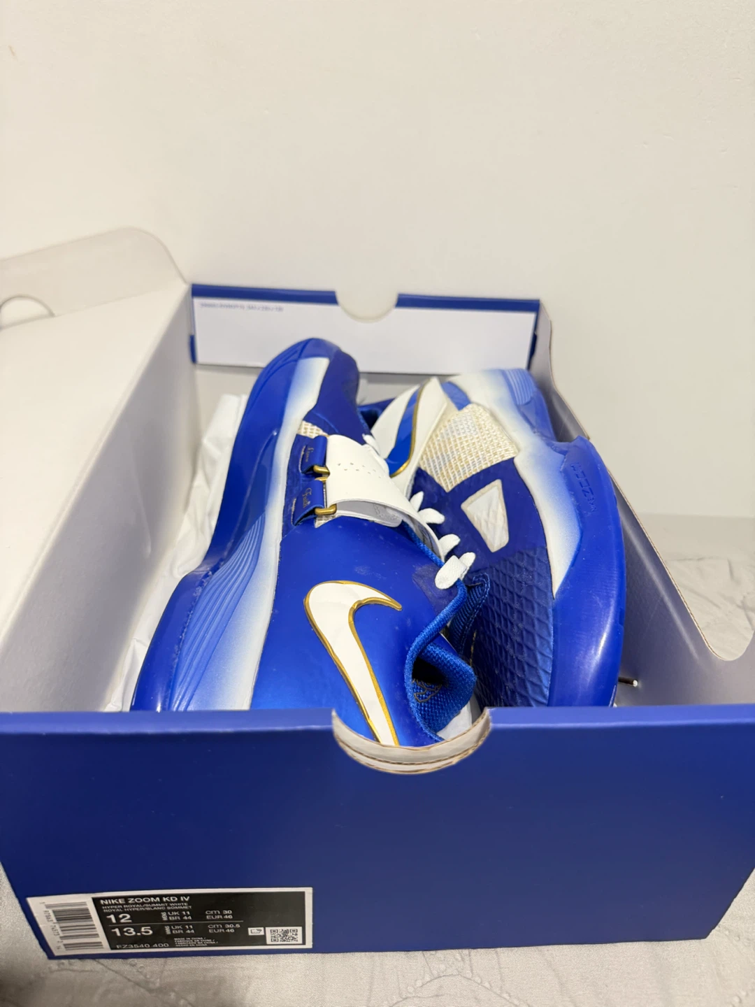 Nike zoom KD IV MVP size 12 - photo 3