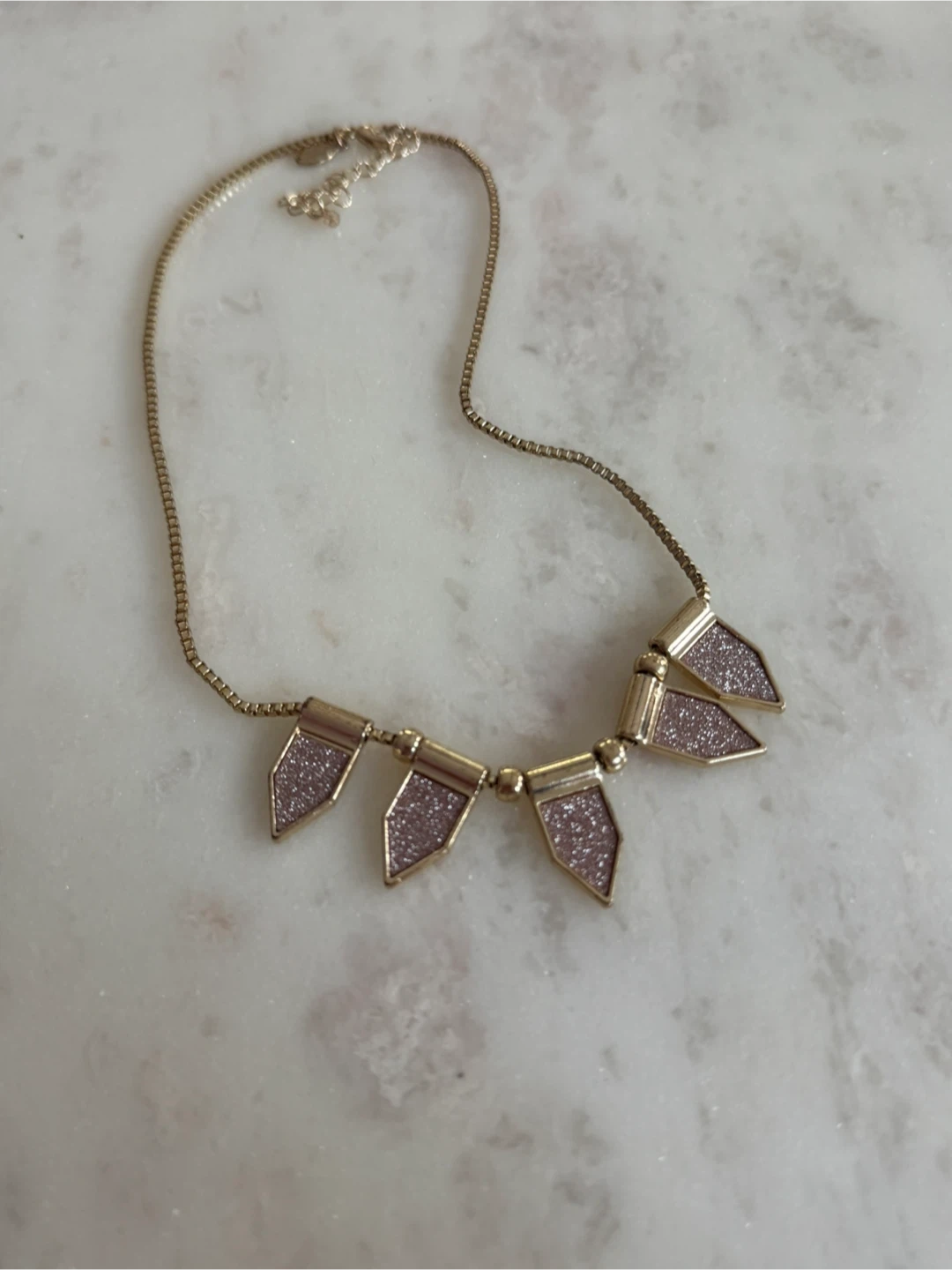 Gold Tone Statement Necklace - photo 2