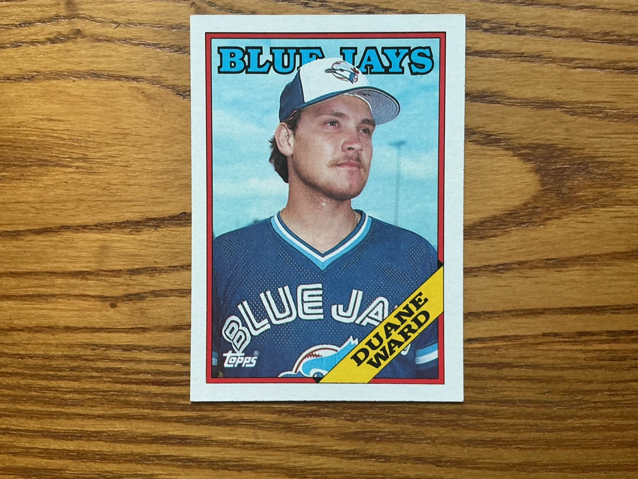 1988 Topps Duane Ward Toronto Blue Jays Card #696
