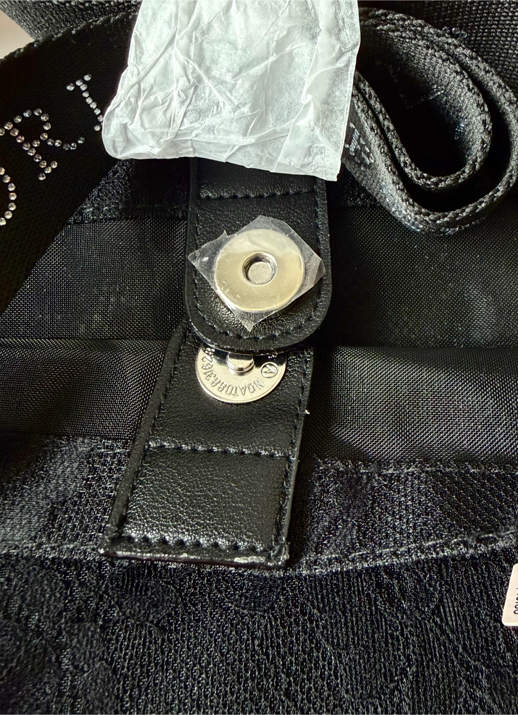 NEW Victoria’s Secret Large Black Lace Tote Bag - photo 2