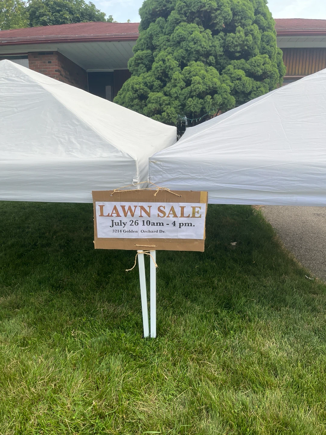 Lawn Sale