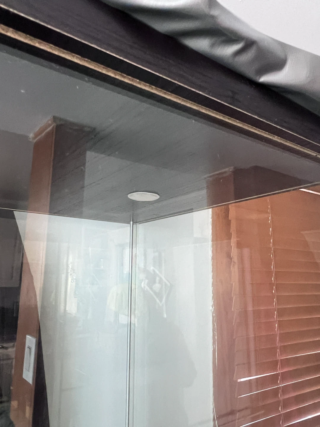 IKEA DETOLF Glass Display Cabinet – Espresso (Discontinued) - photo 3