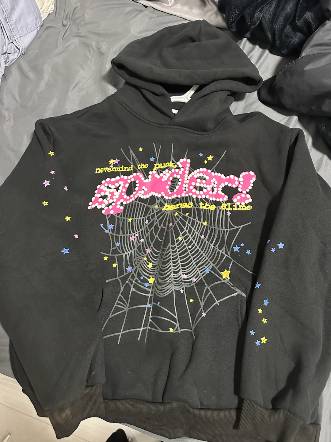 Sp5der "nevermind the punk" hoodie