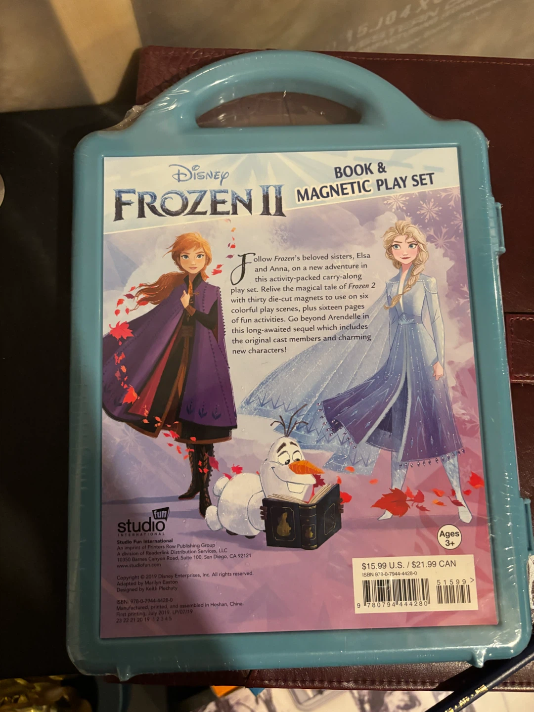 Disney Frozen II Book & Magnetic Play Set - photo 3