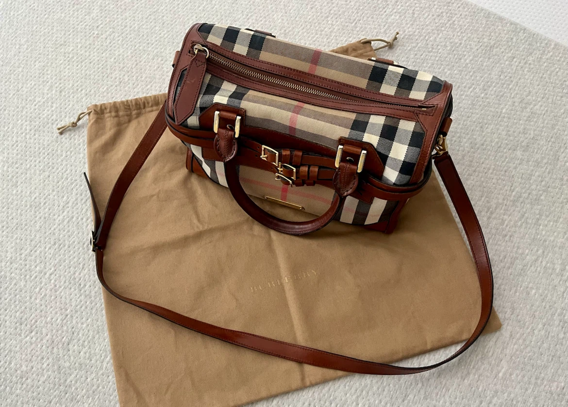Burberry bowling bag