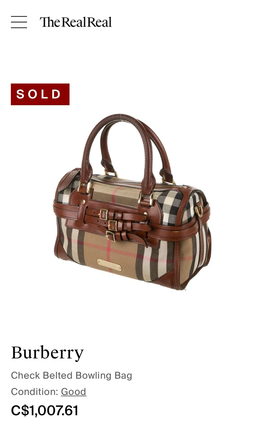 Burberry bowling bag - photo 2