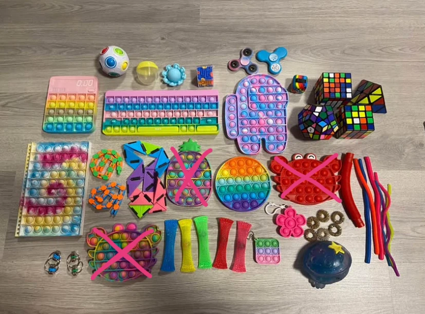 Assorted Fidget Toys Bundle