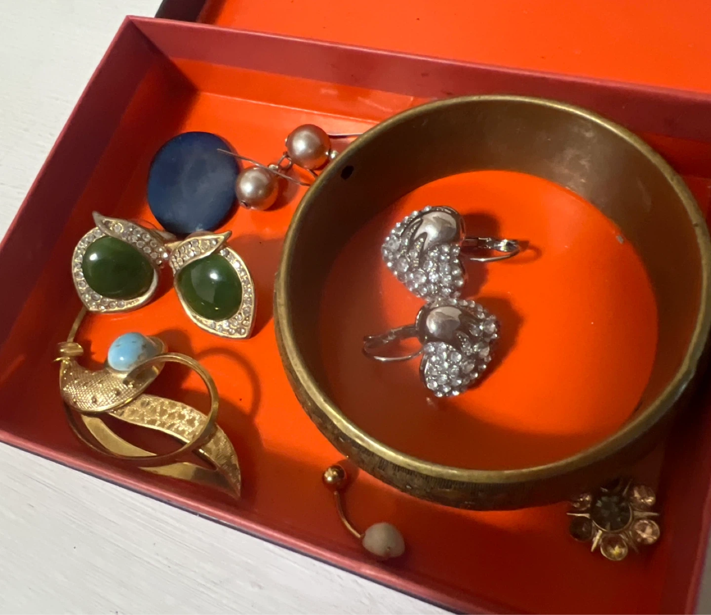 Assorted Vintage Costume Jewelry