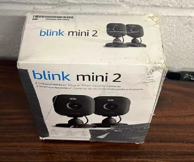 New in Box Blink Mini 2, Black, 2 cameras included - photo 5