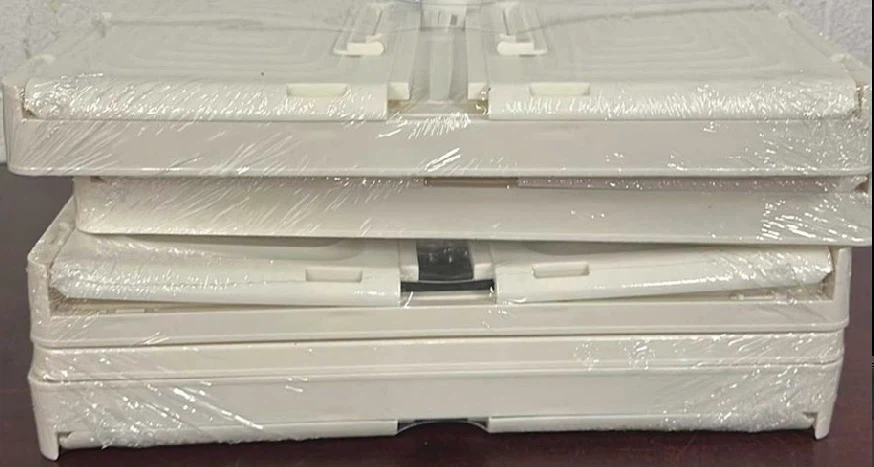 New in Box Folding Storage Bins with Lids 4-Pack - photo 4