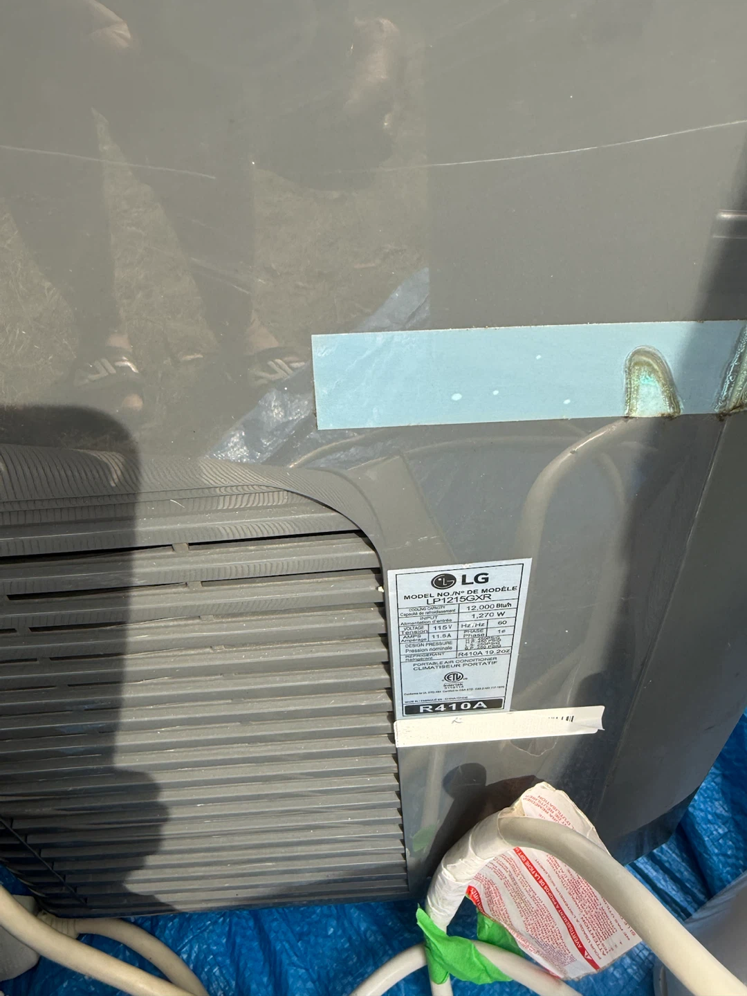 LG Portable Air Conditioner LP1210SHXR - photo 2