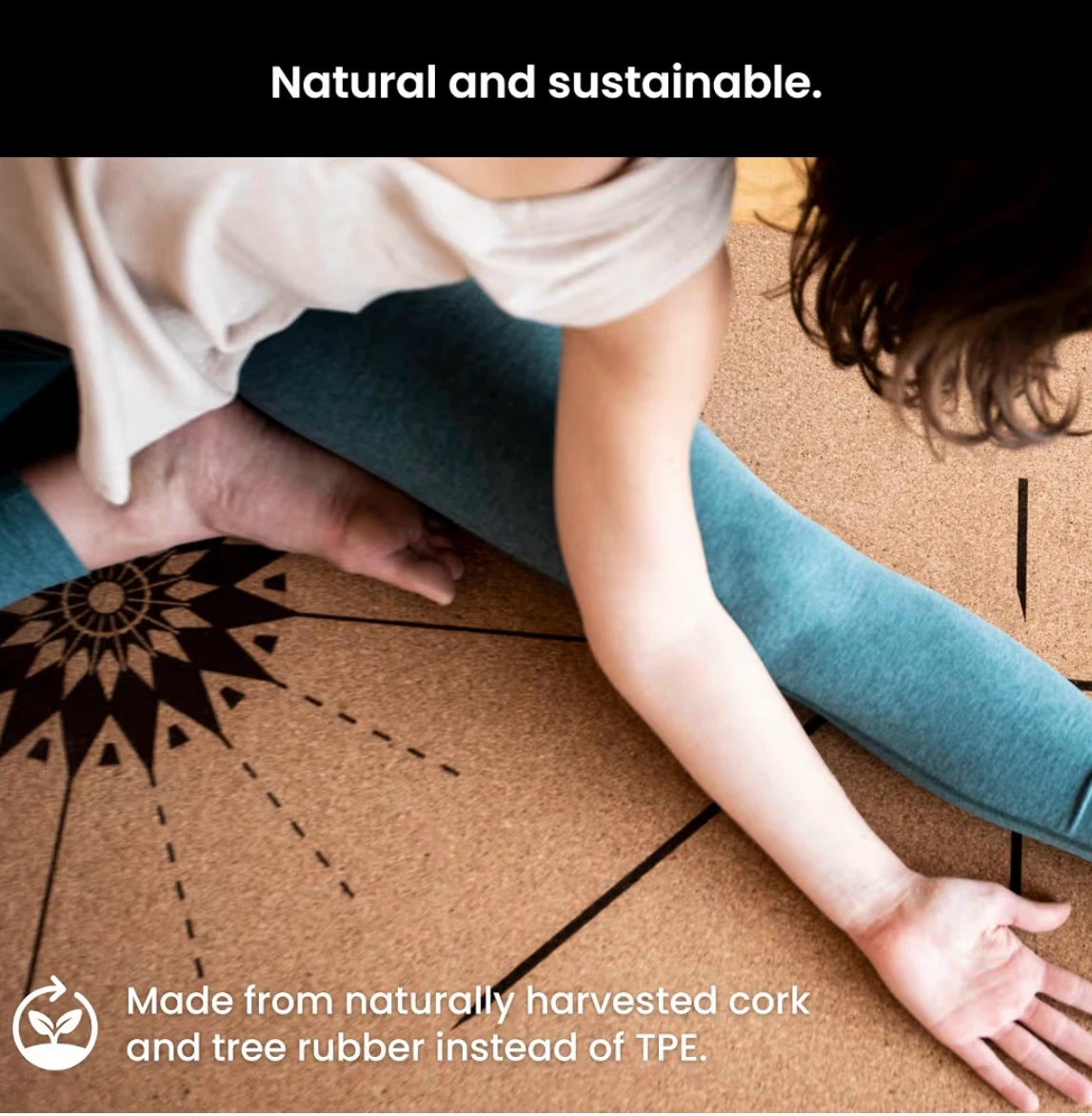 New in Box Body By Yoga Luxury Cork Yoga Mat - photo 4