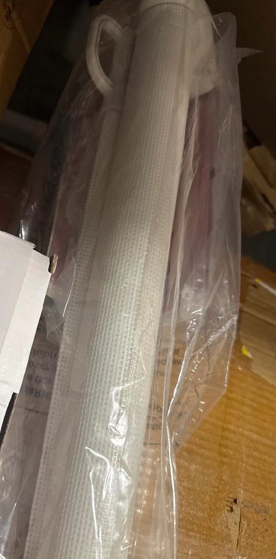 New Open Box Momcozy Mesh Baby/Dog Gate, 33" Tall, White - photo 4