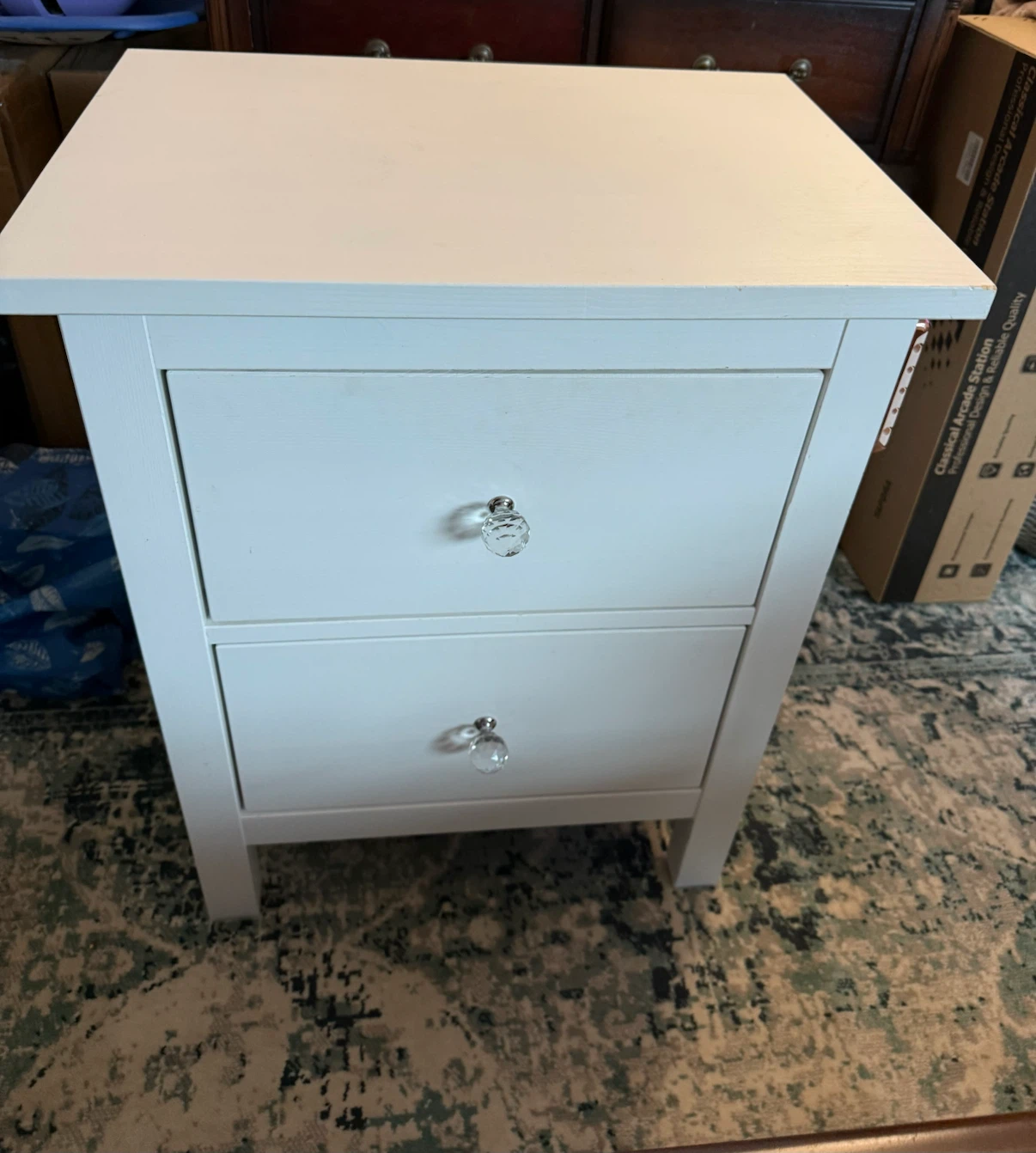 IKEA HEMNES 2-drawer nightstand - photo 5