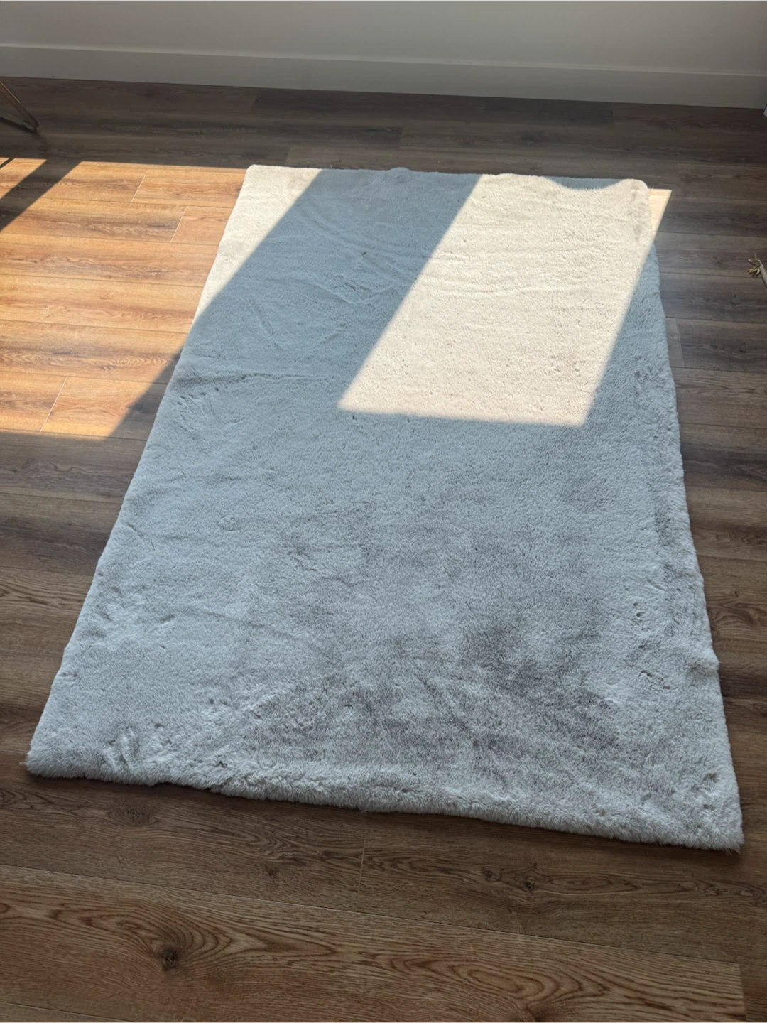 Grey rug
