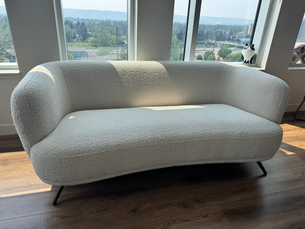 White couch
