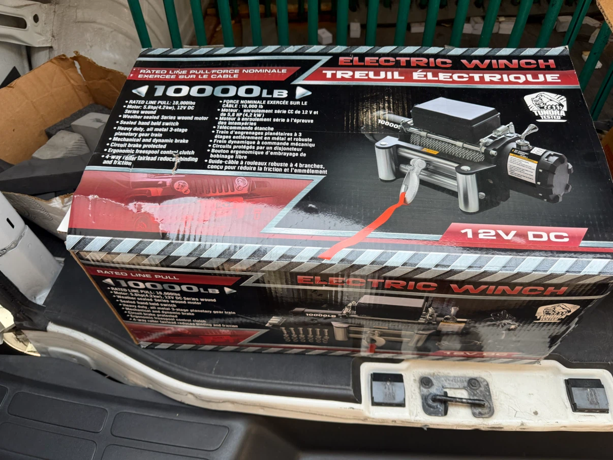 10000LB Electric Winch 12V DC - photo 2