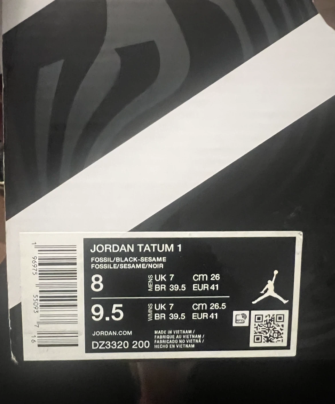 Jordan Tatum 1 Fossil/Black-Sesame - photo 5