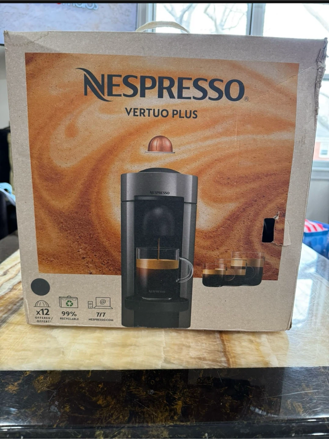 Nespresso Vertuo Plus Coffee Machine