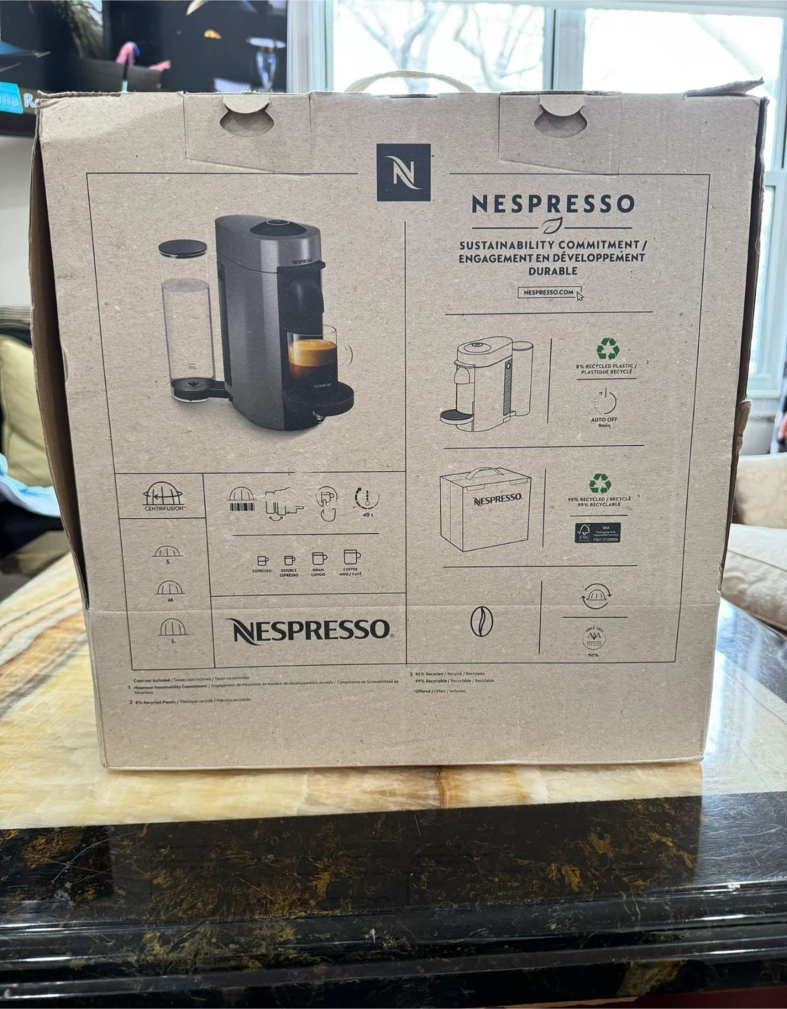 Nespresso Vertuo Plus Coffee Machine - photo 2