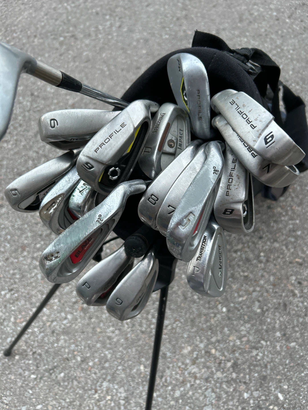 Profile Golf Clubs with Bag - photo 2
