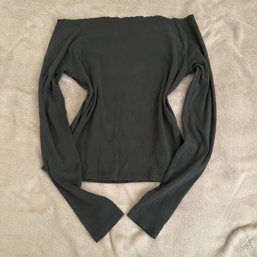 John Galt New York Off the Shoulder Long Sleeve Shirt - photo 2