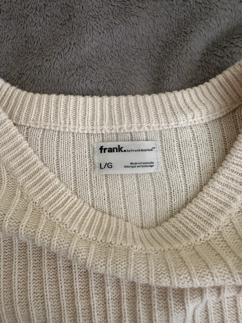 Frank And Oak Ribbed Sweater L/G - photo 3