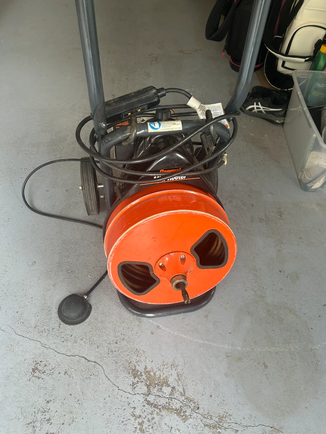 General Pipe Cleaner Drain Cleaning Machine