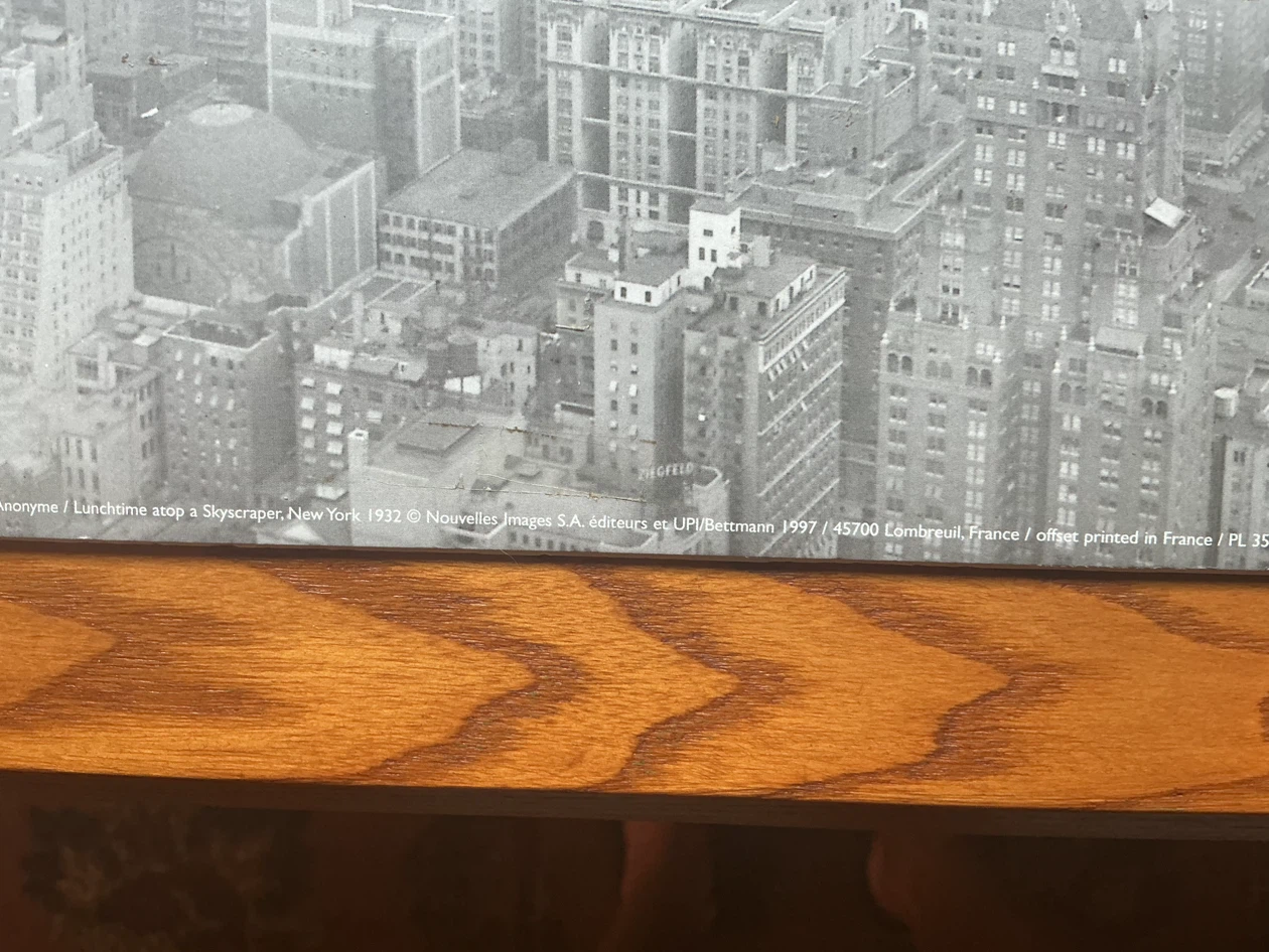 Lunchtime Atop a Skyscraper, New York 1932 Wall Art Print - photo 2
