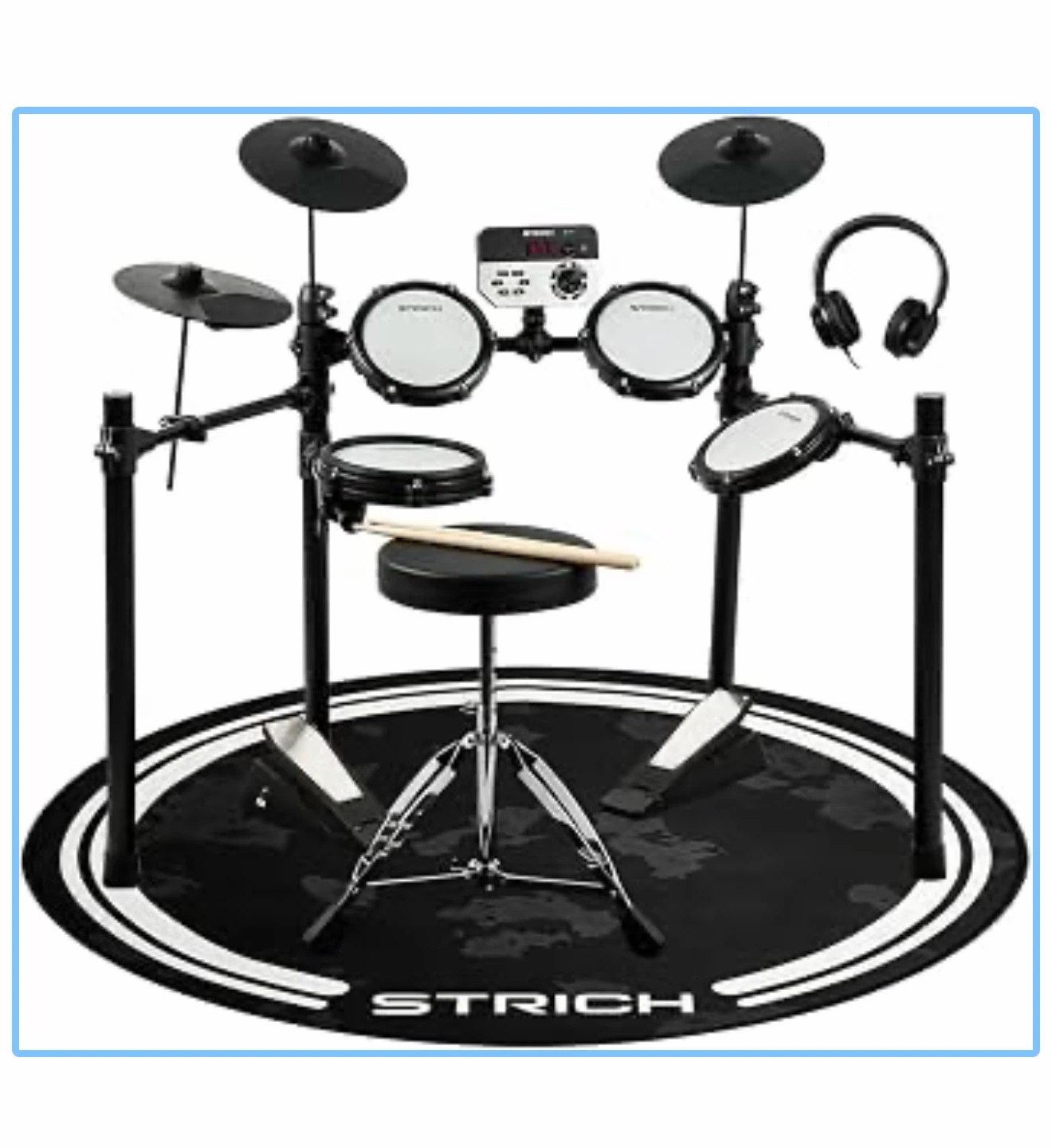 STRICH Electric Drum Set - photo 2