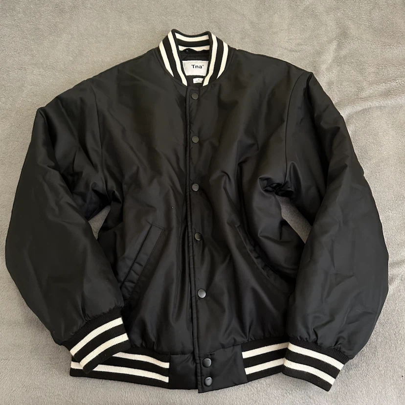 Tna Black Bomber Jacket - Size S