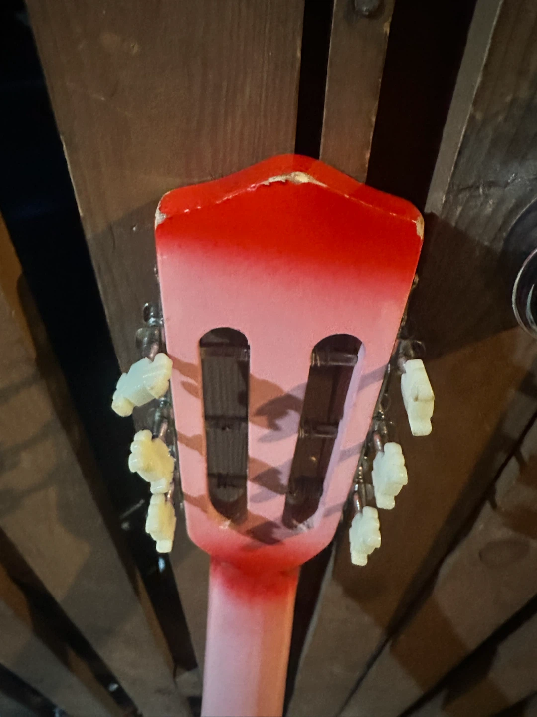 Acoustic Guitar - Red/Pink Gradient with bag - photo 3