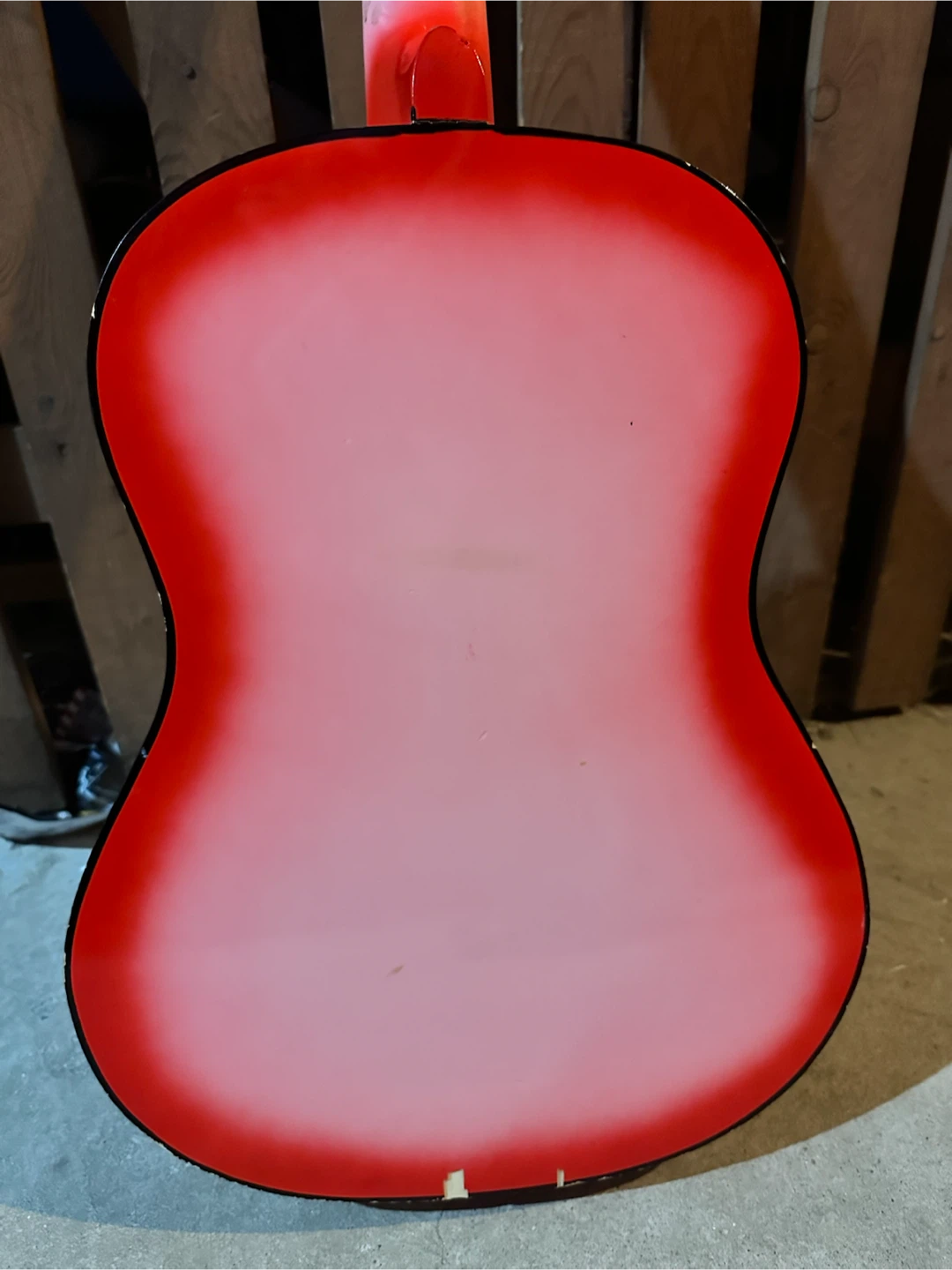 Acoustic Guitar - Red/Pink Gradient with bag - photo 4