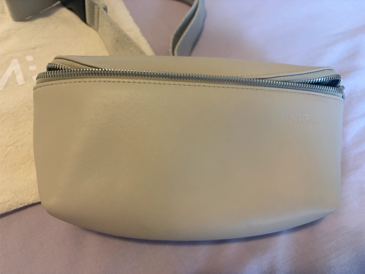 BN Monos Metro Sling Bag - Ivory Vegan Leather - photo 2