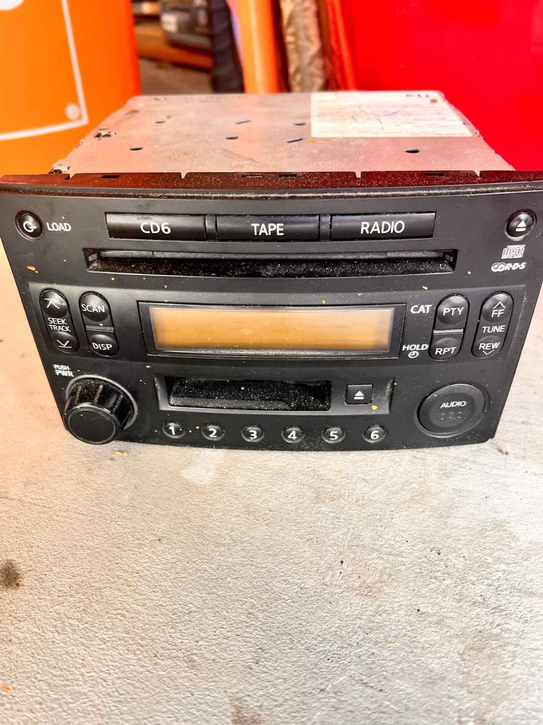 Nissan PP-251L CD Player with Radio and Tape