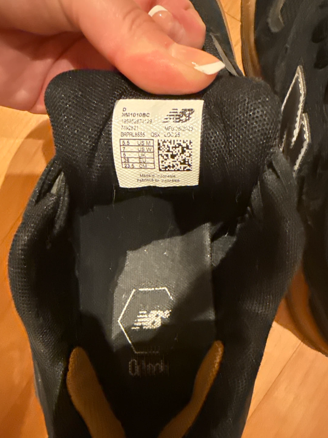 New Balance NM1010BC Black Skate Shoes - photo 2