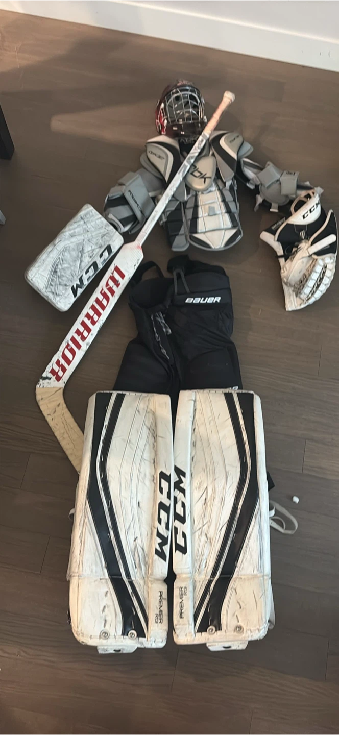 CCM Hockey Goalie Gear Set