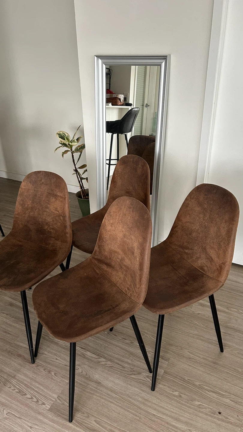 Set of 4 Modern Dining Chairs