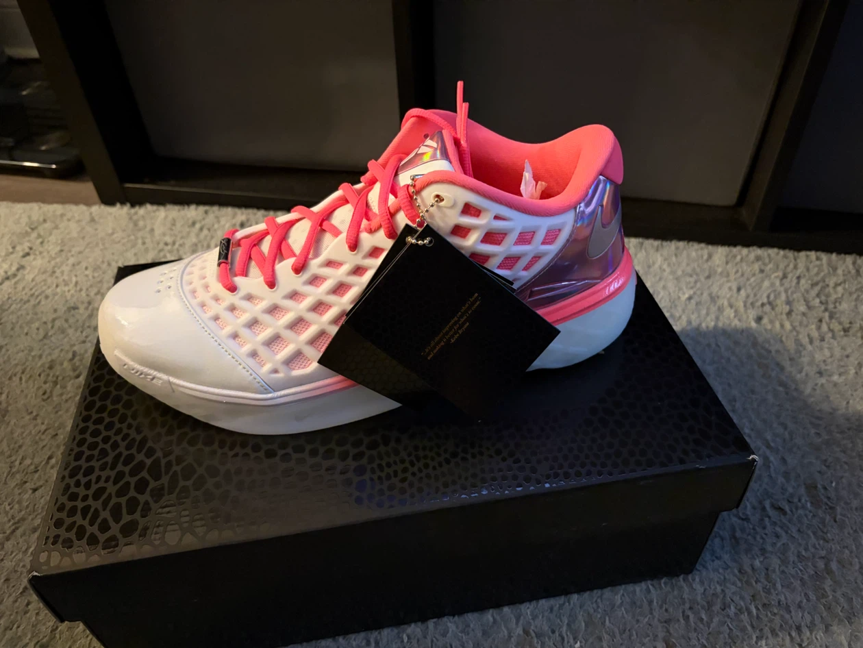 Nike Kobe III Low Protro Sail/Hot Punch Shoes