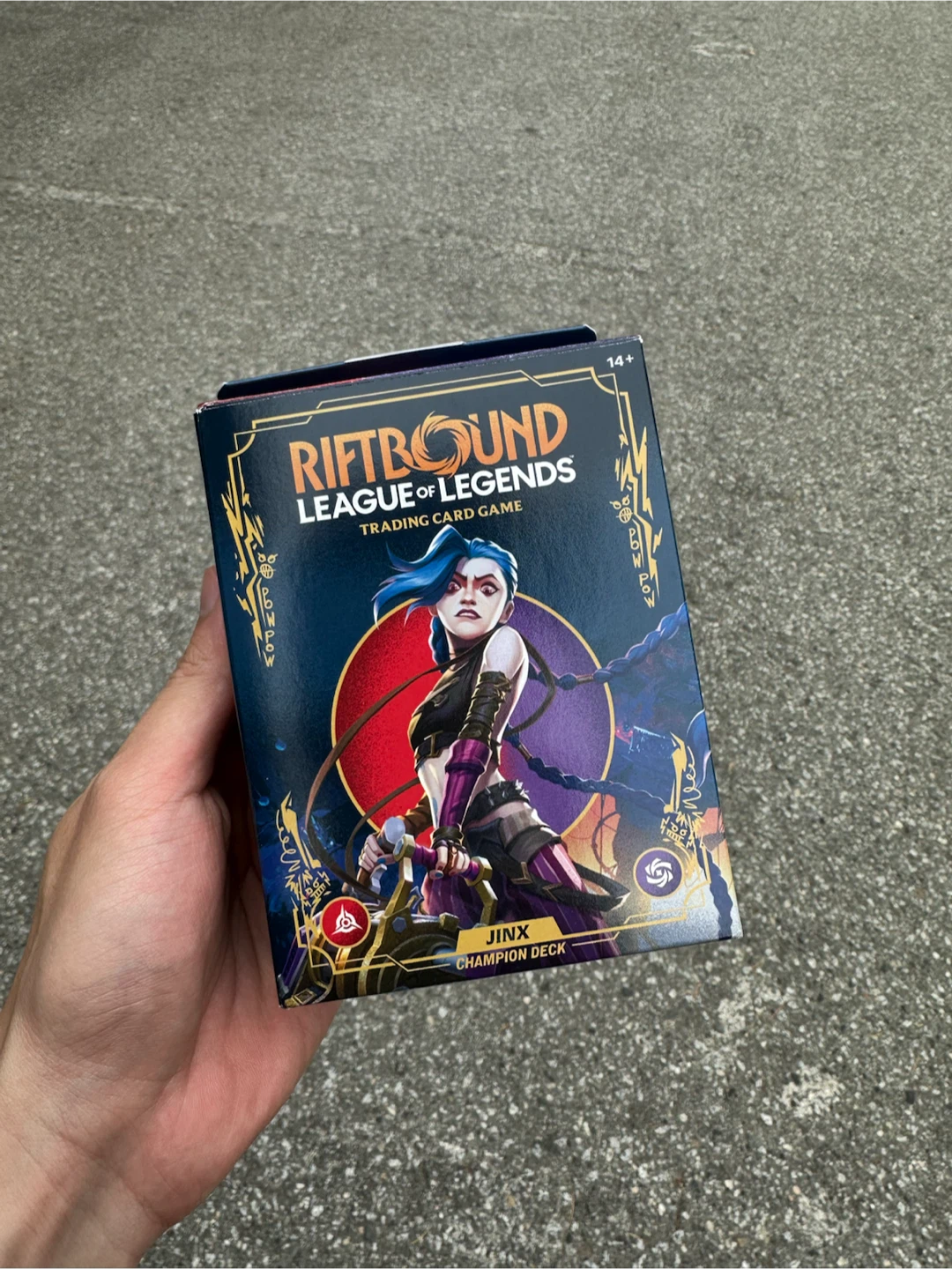 (BOOSTER INCLUDED) Sealed Jinx Champion Precon Deck Origins (OGN