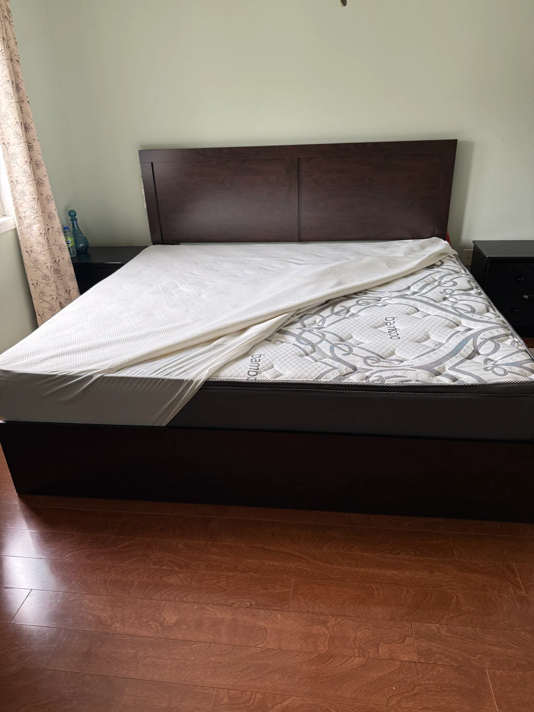 King size high density foam mattress