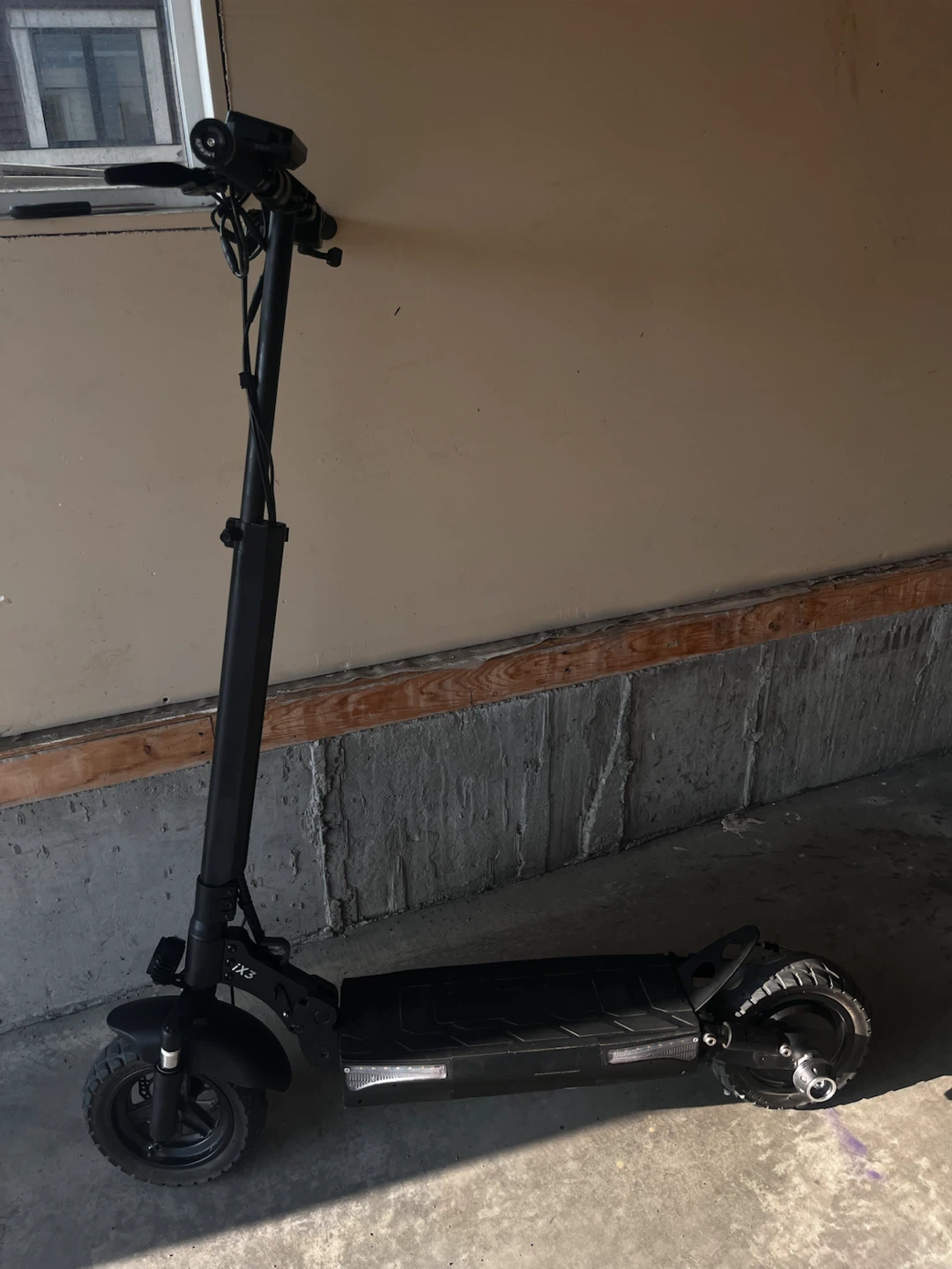 Black Electric Scooter