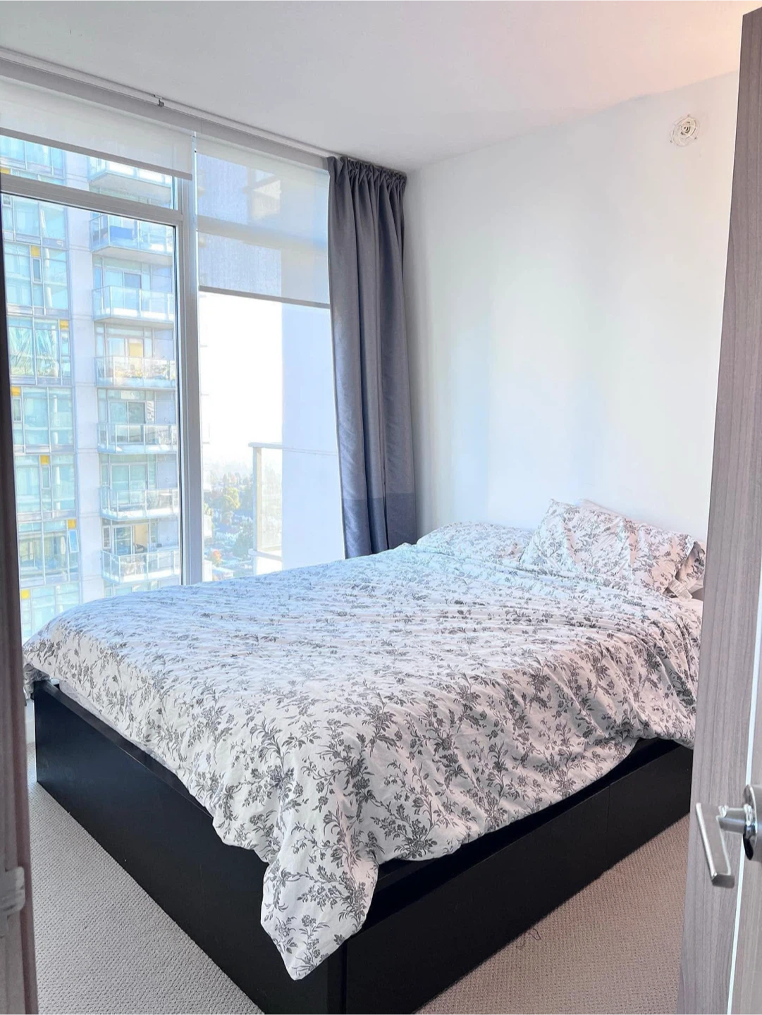 IKEA Queen Size Bed frame and Mattress and Topper