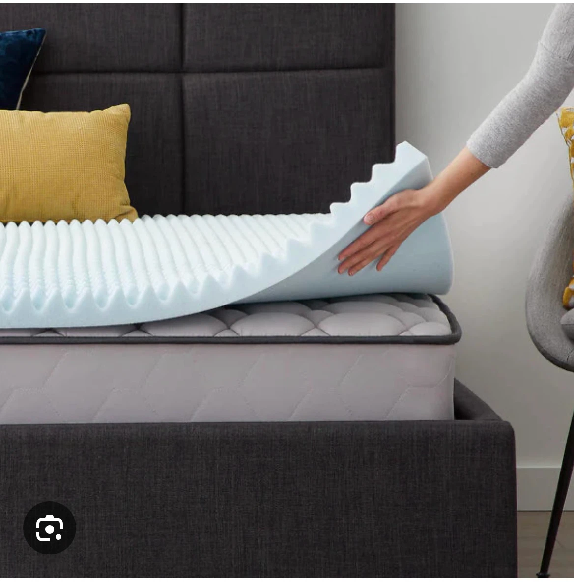 IKEA Queen Size Bed frame and Mattress and Topper - photo 3